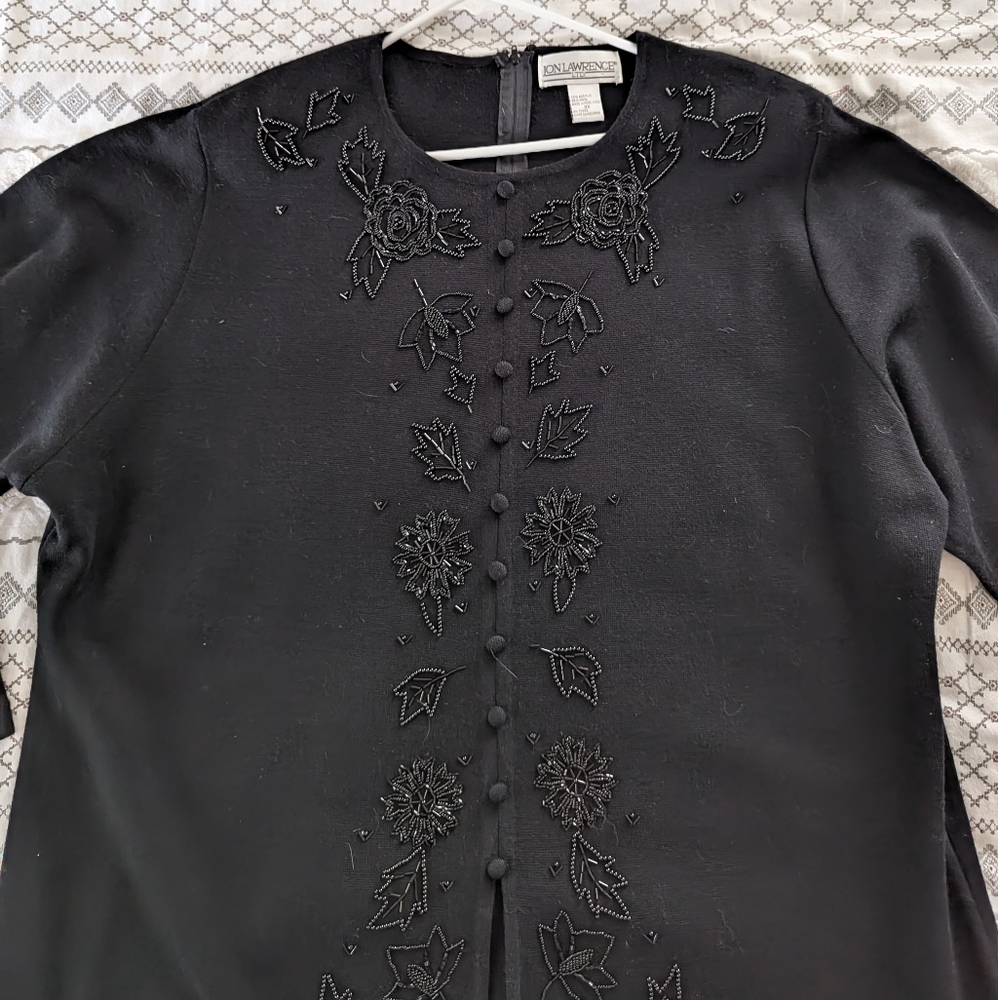 Jon Lawrence LTD Embroidered Button-Up Jacket - Picture 8 of 9